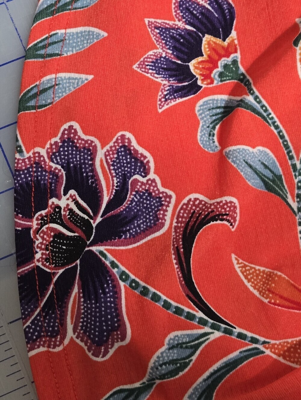 Lildy Sleeveless Coral Floral Maxi Dress, Floral, Flowy, Summer Vibes, Soft L-XL - Picture 3 of 10